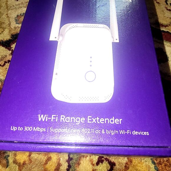 WiFi Range Extender 300Mbps Model N300 New in box 802.11 ac & b/g/n wifi devices - Picture 6 of 10